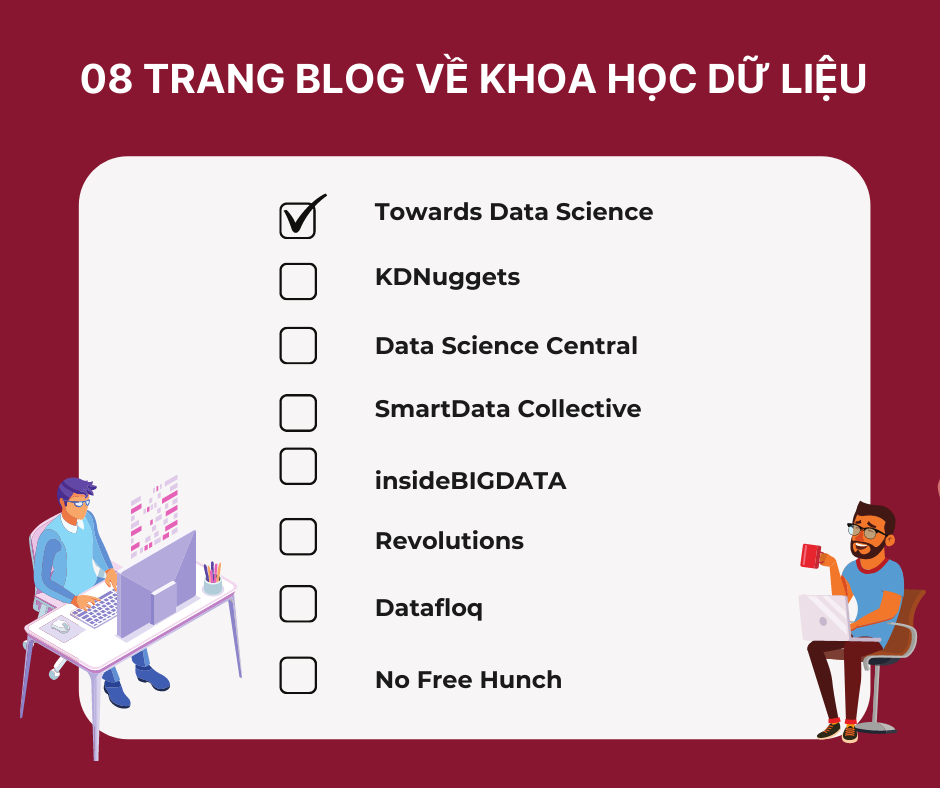 Danh sách 08 trang blog nên đọc về Khoa học Dữ liệu