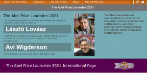 Bài viết của GS. Vũ Hà Văn về GS. László Lovász