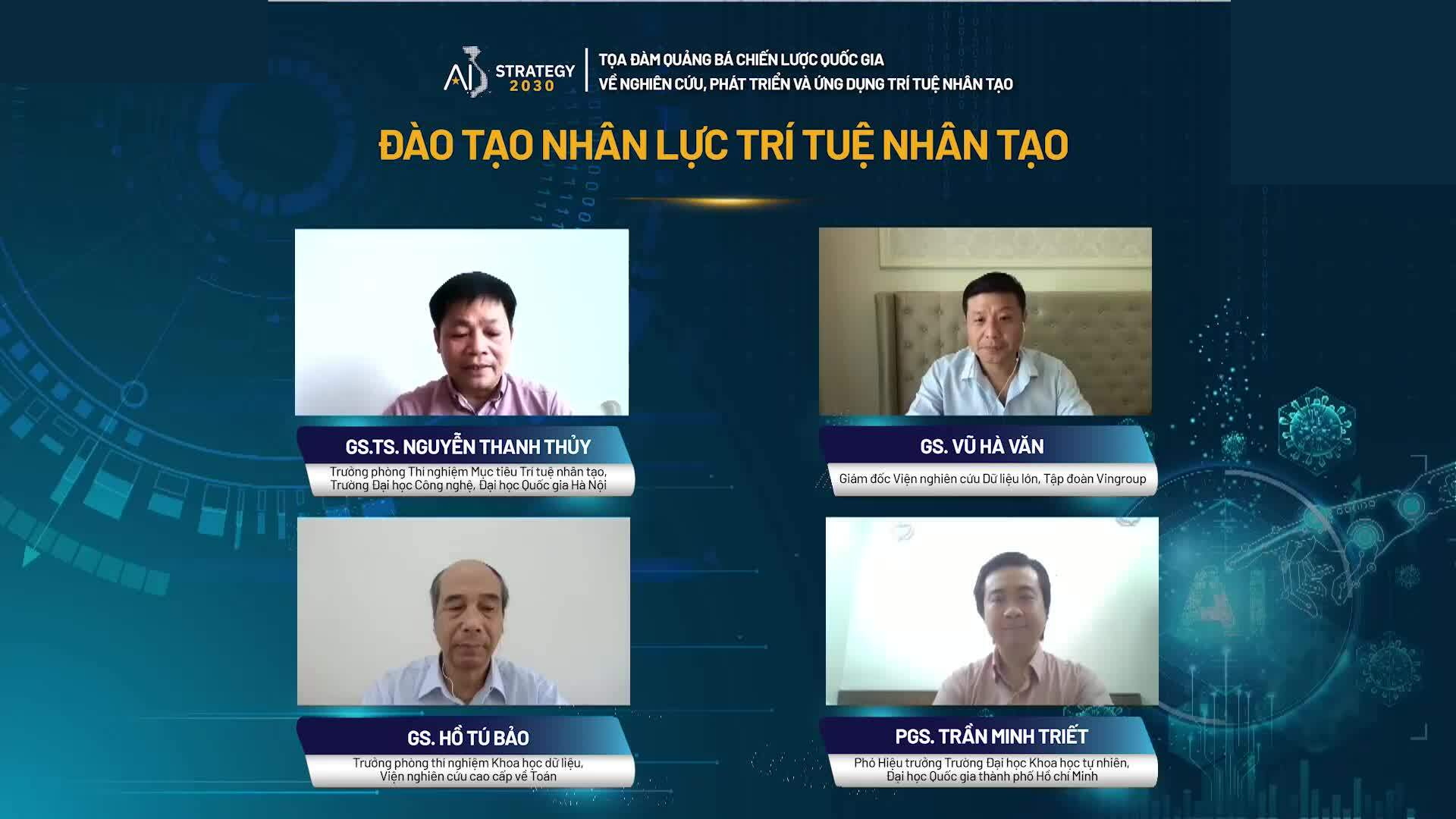 GS. Vũ Hà Văn chia sẻ góc nhìn về phát triển nhân lực AI