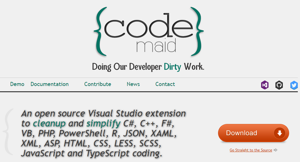 CodeMaid là một VS Extensions mã nguồn mở giúp dọn dẹp và đơn giản hóa code.