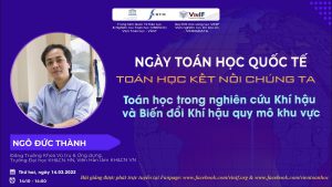 Bài giảng: Toán học trong nghiên cứu Khí hậu và Biến đổi Khí hậu quy mô khu vực