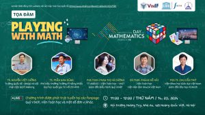 Cùng trải nghiệm trong Ngày Toán học quốc tế ‘Playing With Math’