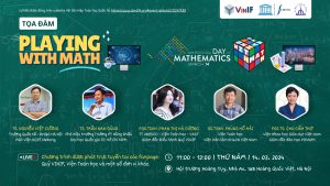 Playing with Math – Chủ đề của Ngày Toán học quốc tế năm 2024