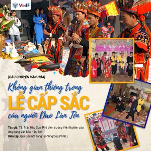 Không gian thiêng trong Lễ cấp sắc của người Dao Làn Tẻn