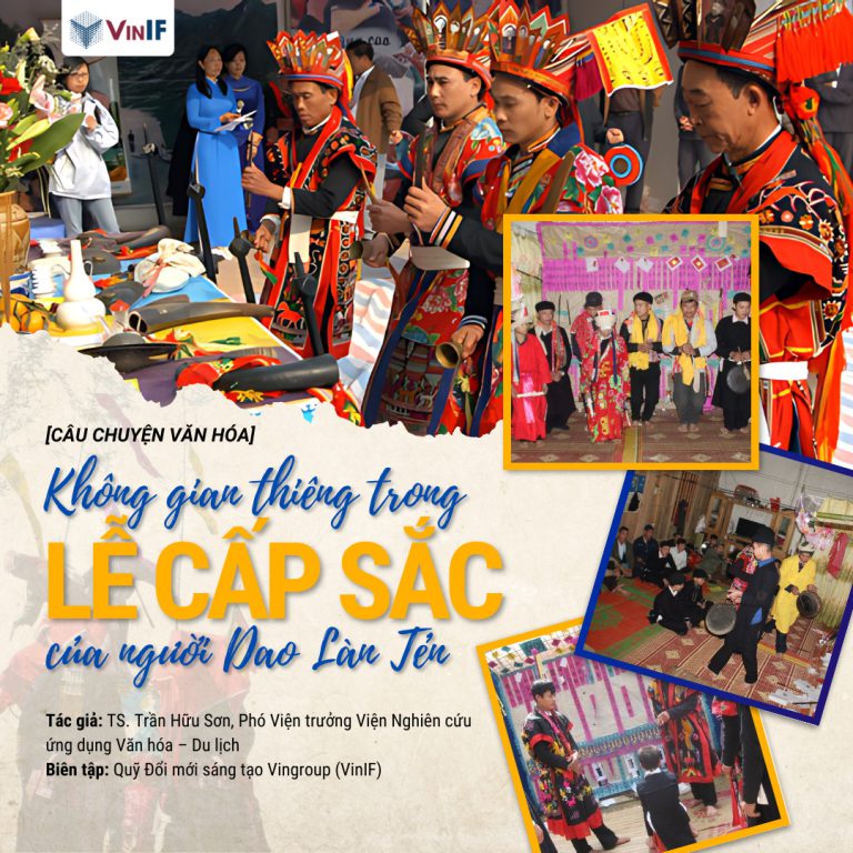 Không gian thiêng trong Lễ cấp sắc của người Dao Làn Tẻn